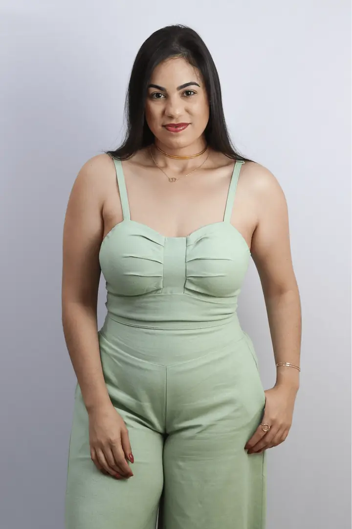 Conjunto Cropped Pantalona